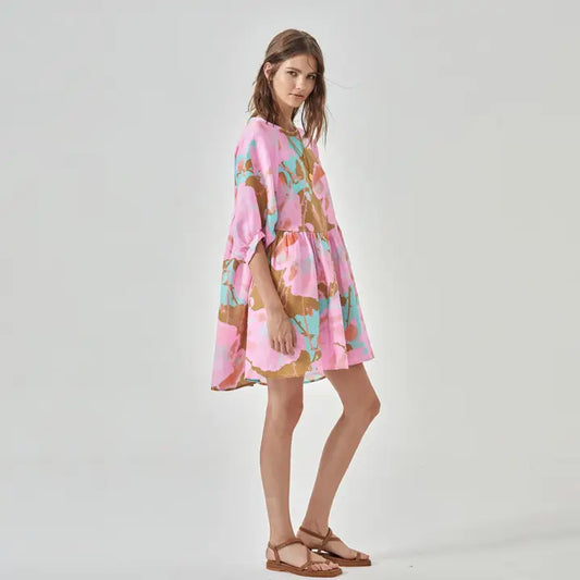 Acala Dress - Aquarela