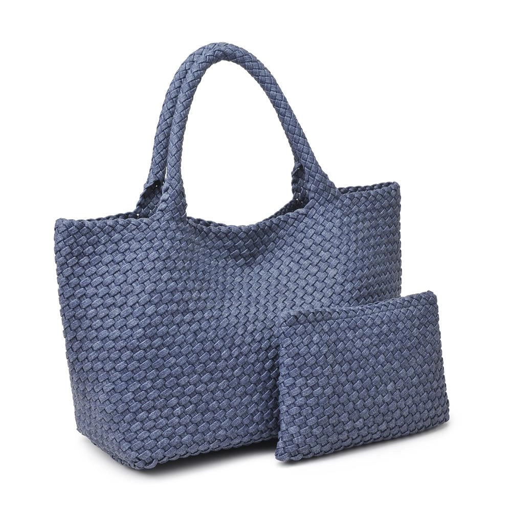 Large Woven Neoprene Tote