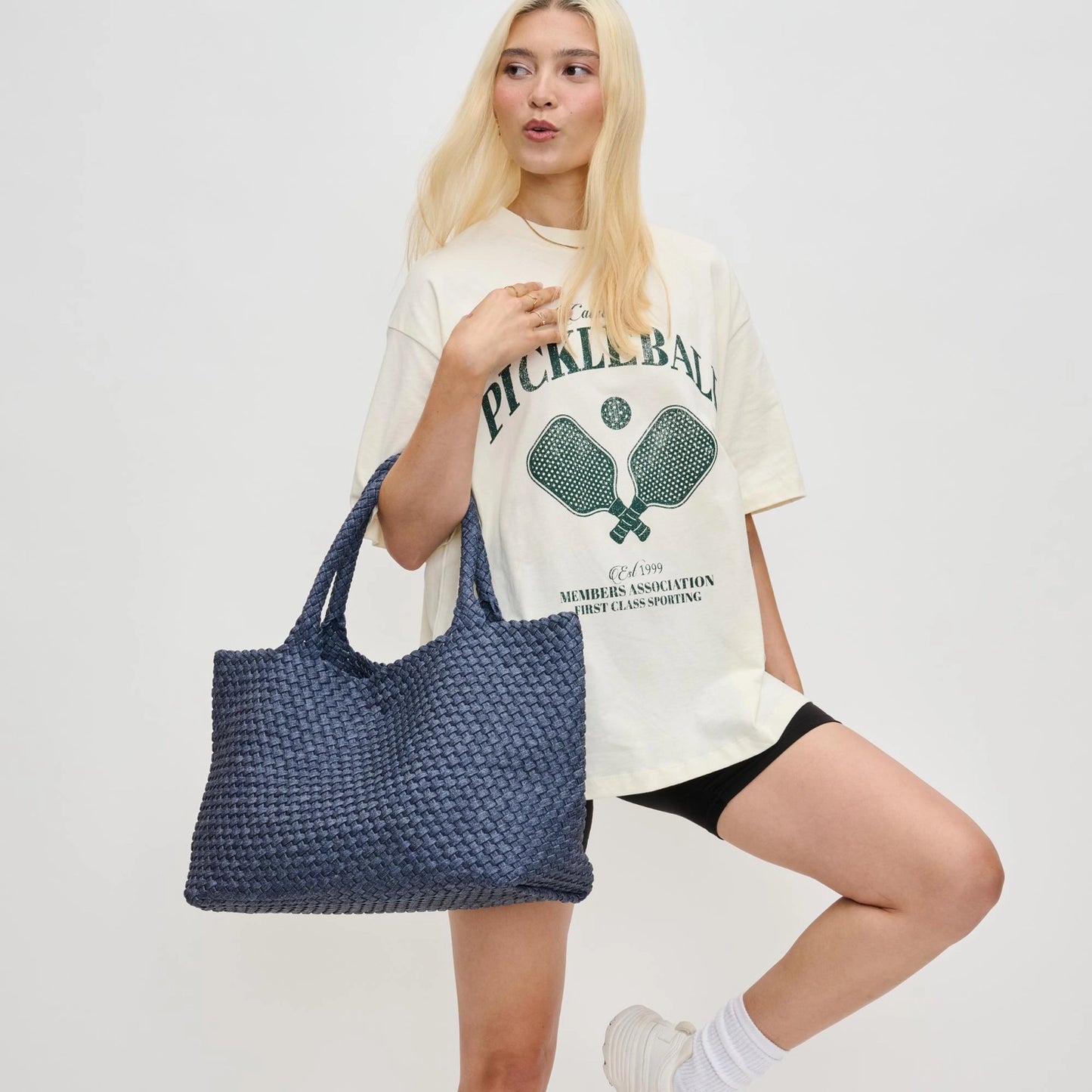 Large Woven Neoprene Tote