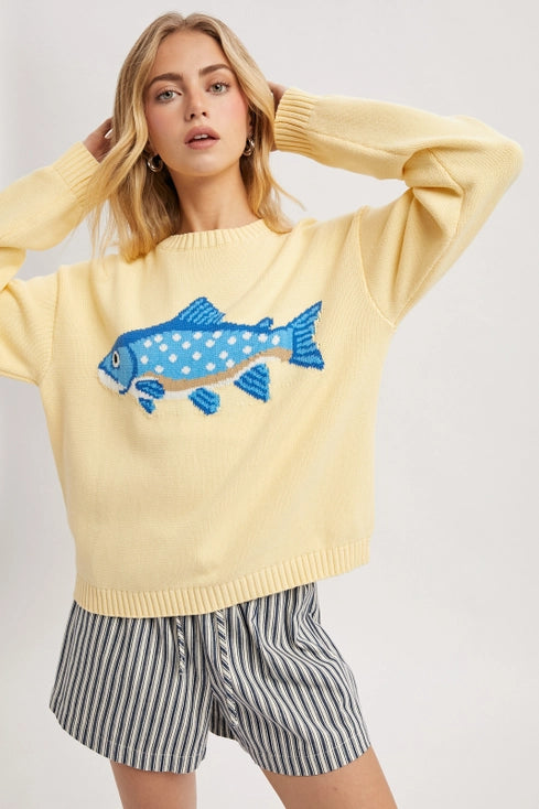 Lemon Fish Sweater