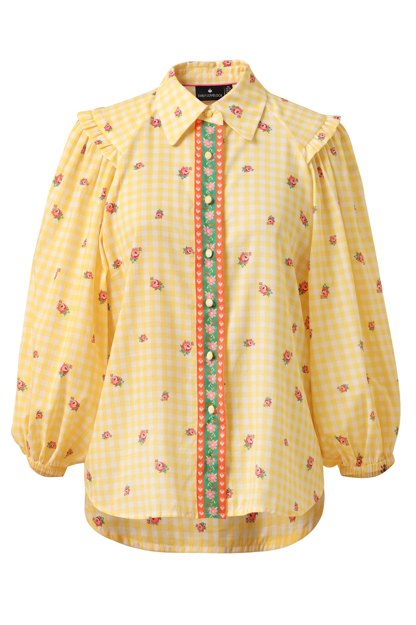 Emily Lovelock Lemon Drop Edie Womens Top