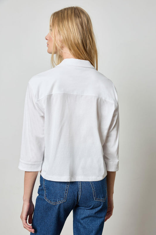 White Easy Button Down