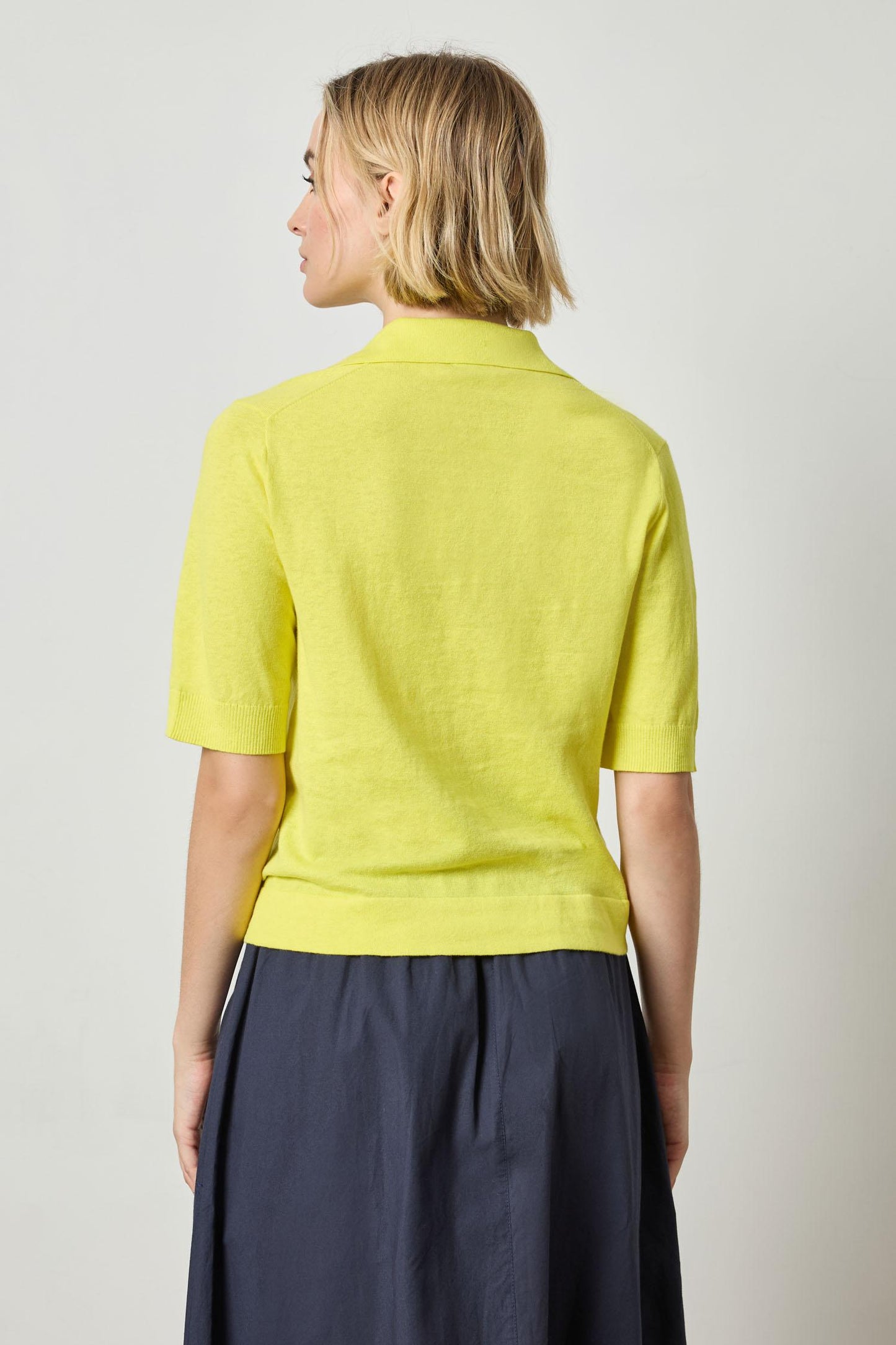 Lilla P Lemon Polo Sweater