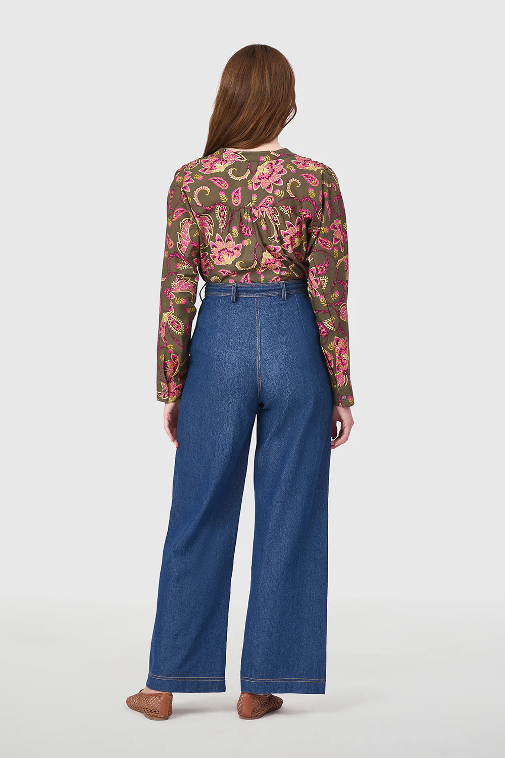 Bradley Shirt - Raspberry Garden