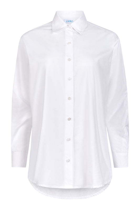 White Boyfriend Shirt