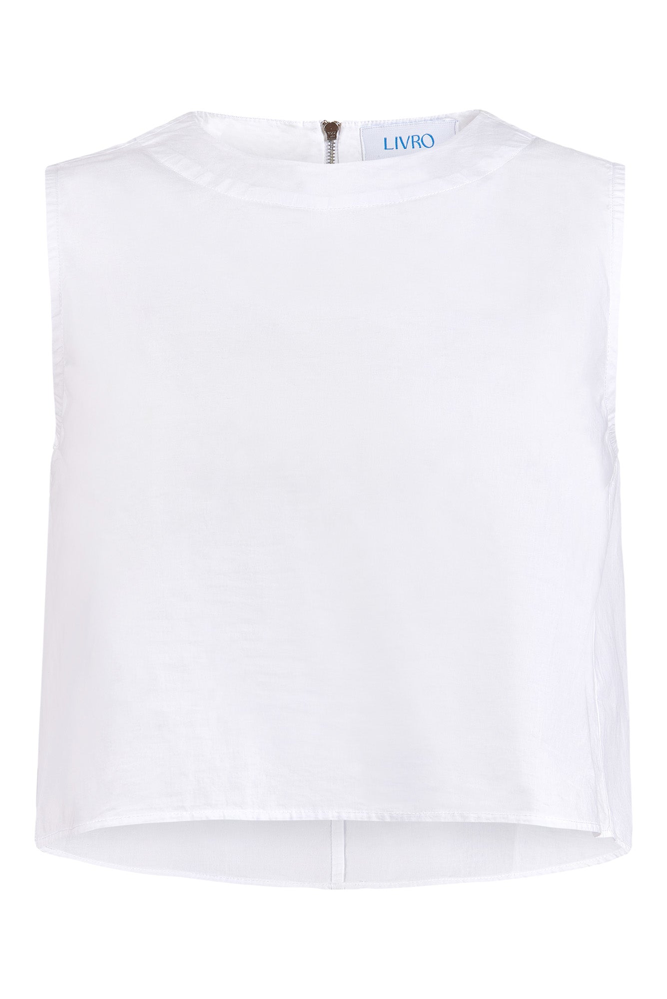 Livro White Crop Top