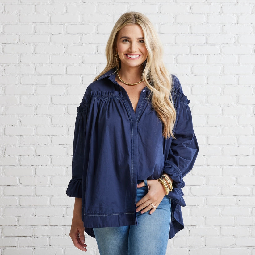 Miriam Top - Navy