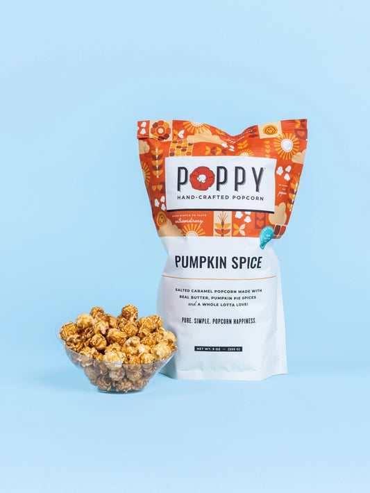 Pumpkin Spice Caramel Popcorn