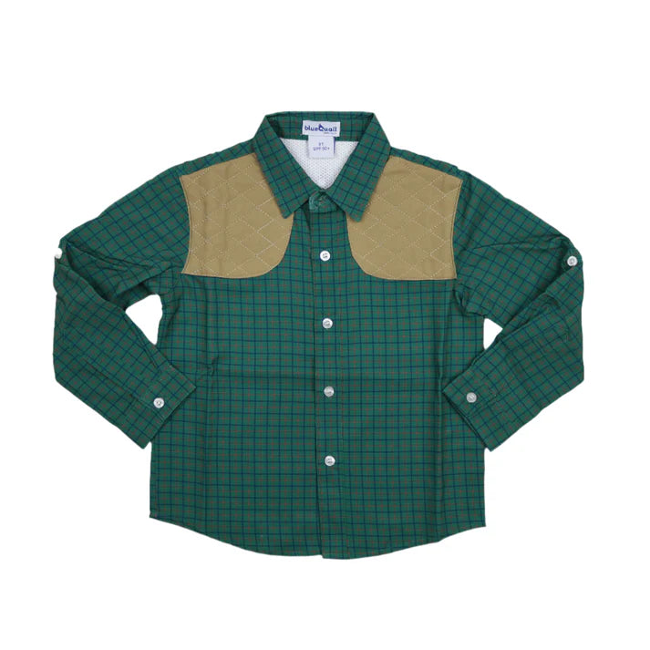 Boys Tattersall Long Sleeve Shirt