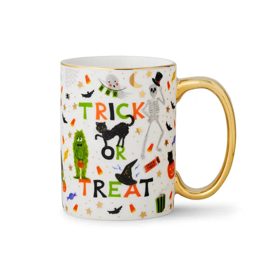 Halloween Parade Porcelain Mug