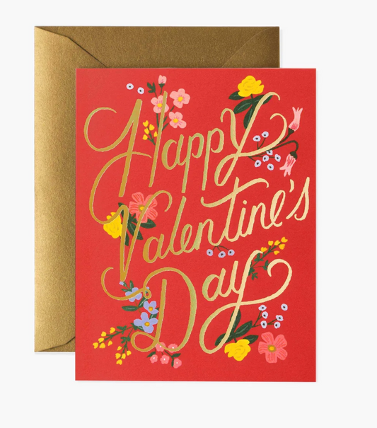 Rouge Valentine's Card