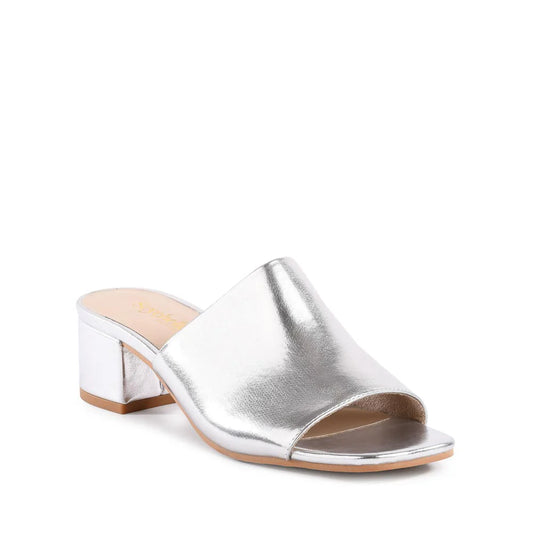 Seychelles Pepper Sandal in Metallic Silver