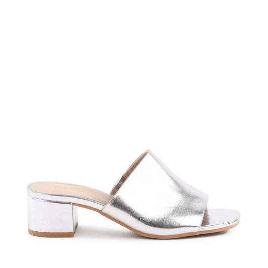 Seychelles Pepper Sandal in Metallic Silver