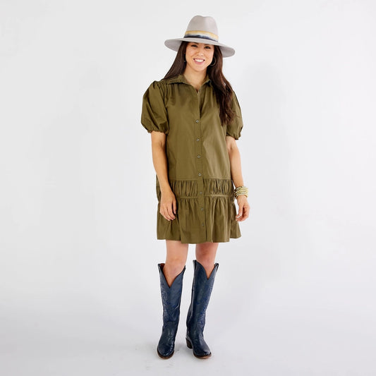 Smith Dress - Olive