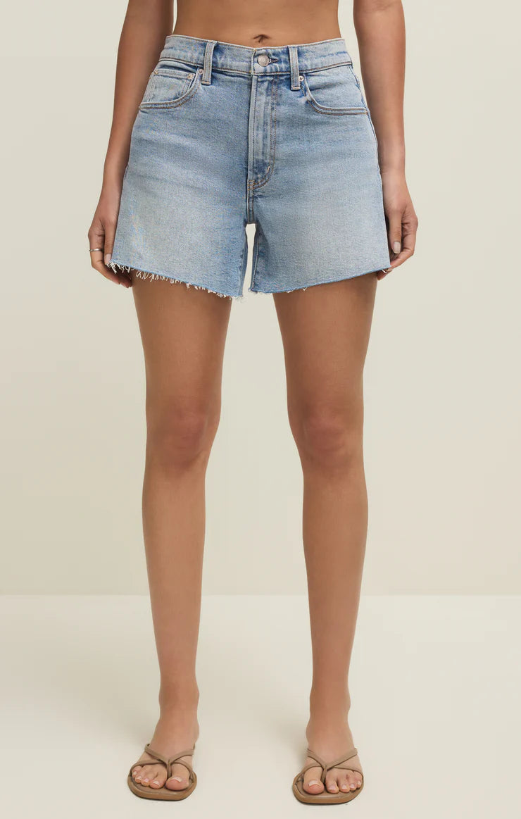 Jonah Mid Rise Relaxed Short - Avalon