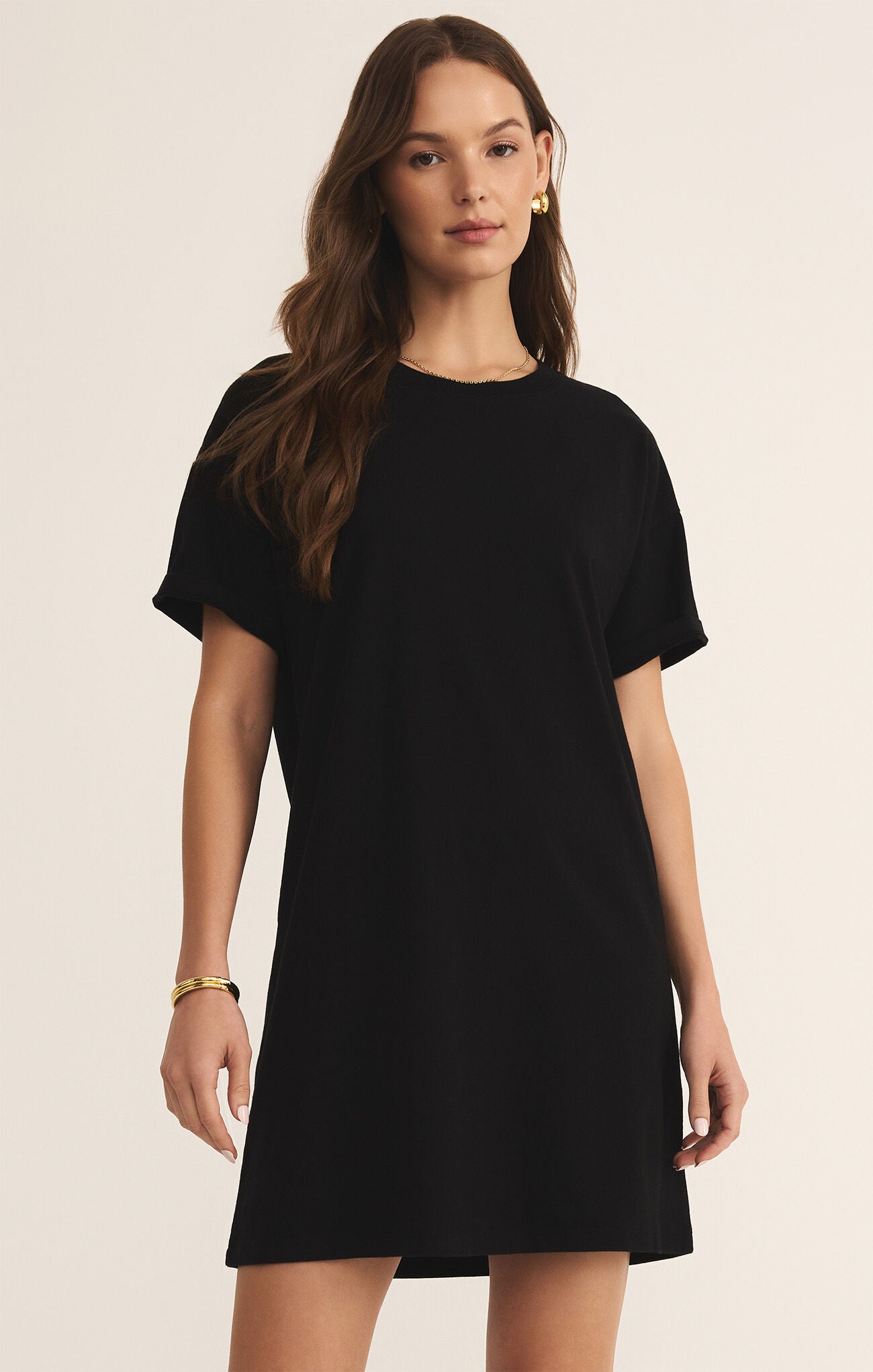 Z Supply Sway Mini Dress - Black – Coastal Closet