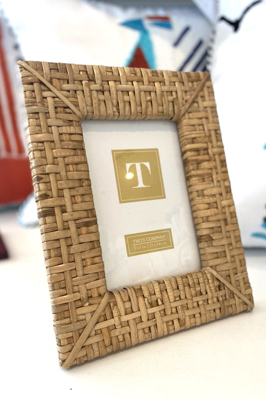 5x7 Wicker Weave Frame