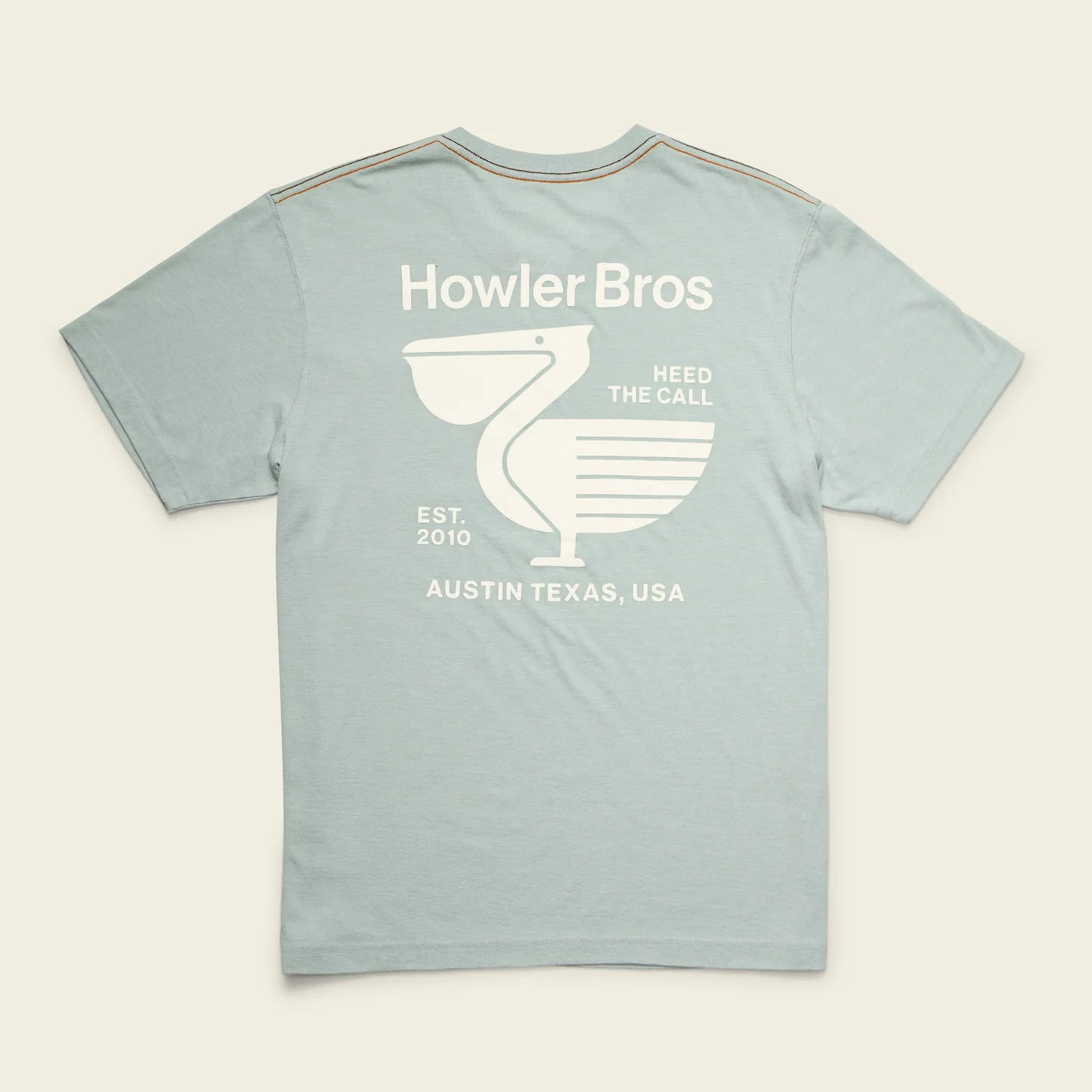 Pelican Postage Tee - Grey