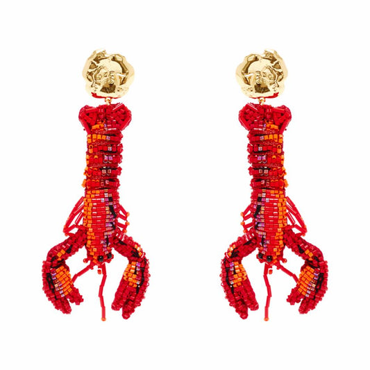 Lobster Drop Earring