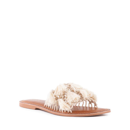 Camellia Macrame Sandal