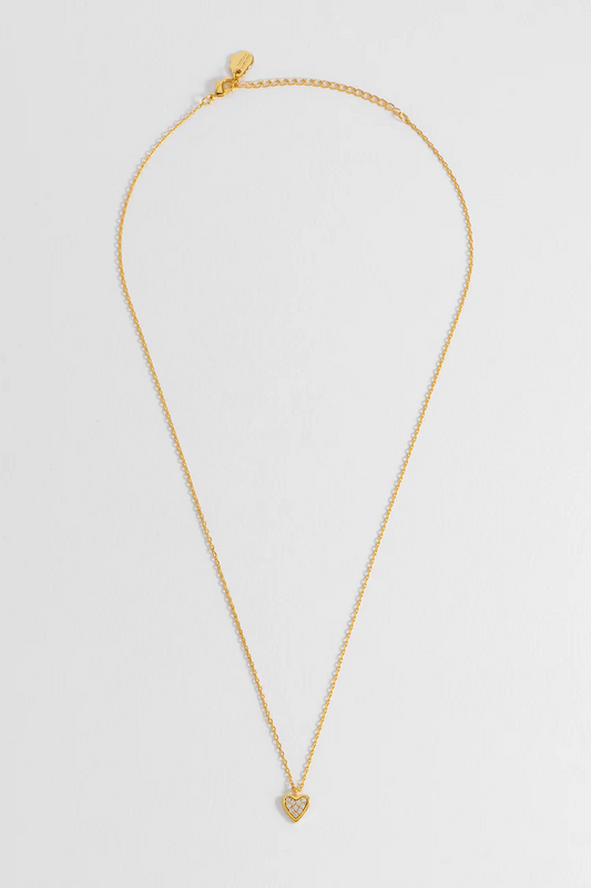 Estella Bartlett Gold Heart Dainty Necklace