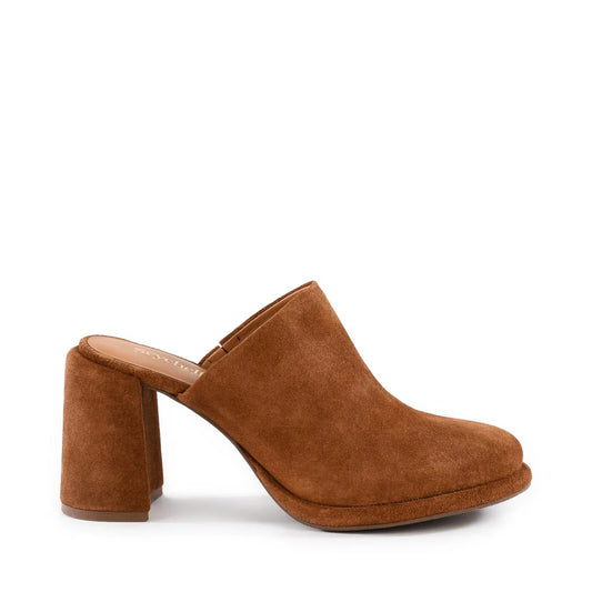 Honor Mule - Brown Suede
