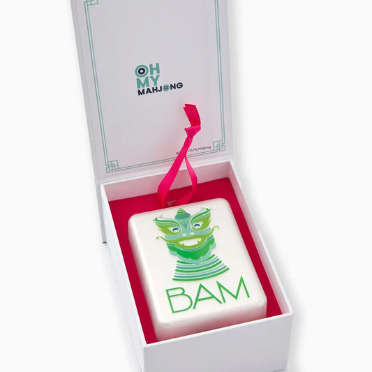 Mint Dragon Ornament