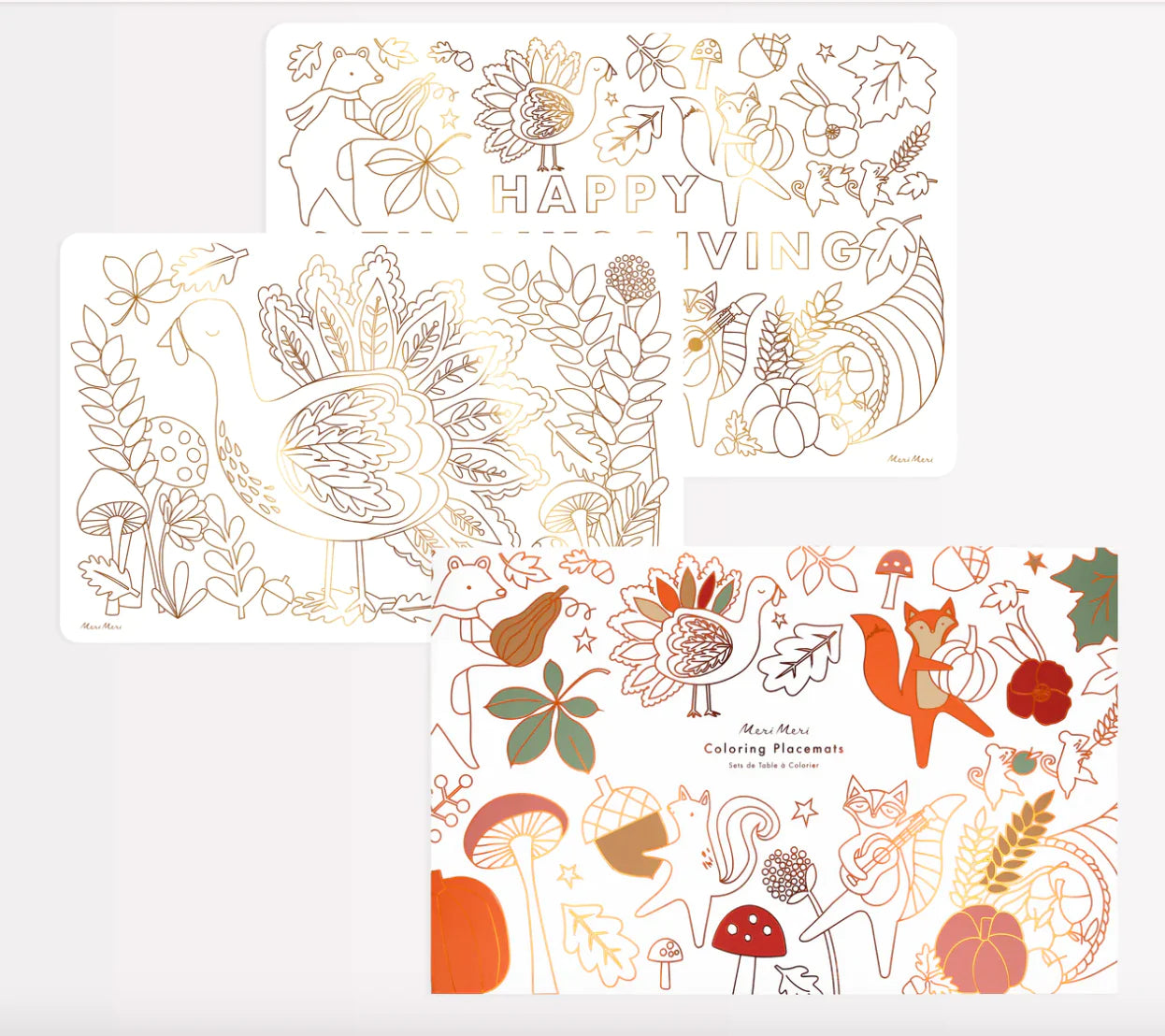 Thanksgiving Coloring Placemat