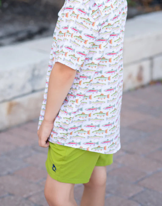 Blue Quail Green Apple Shorts