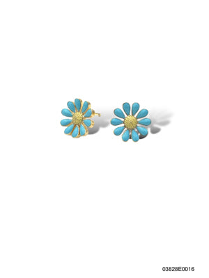 Ava Flower Stud Earring