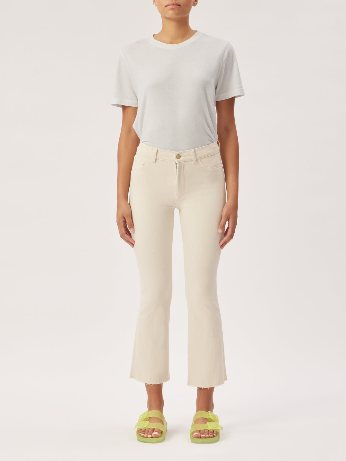Bridget Bootcut Cropped Denim