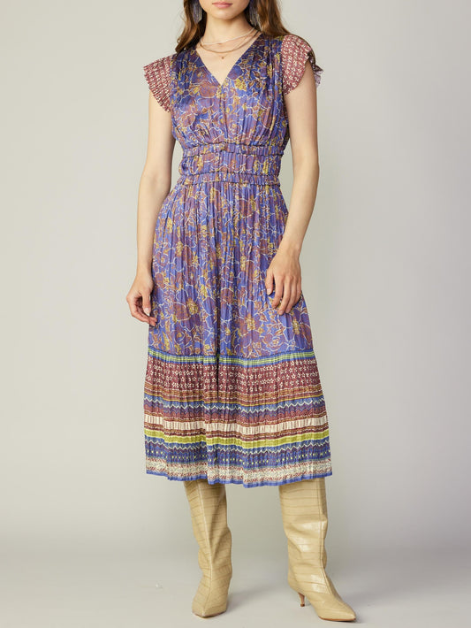 Coast ruth top ruffle maxi dress