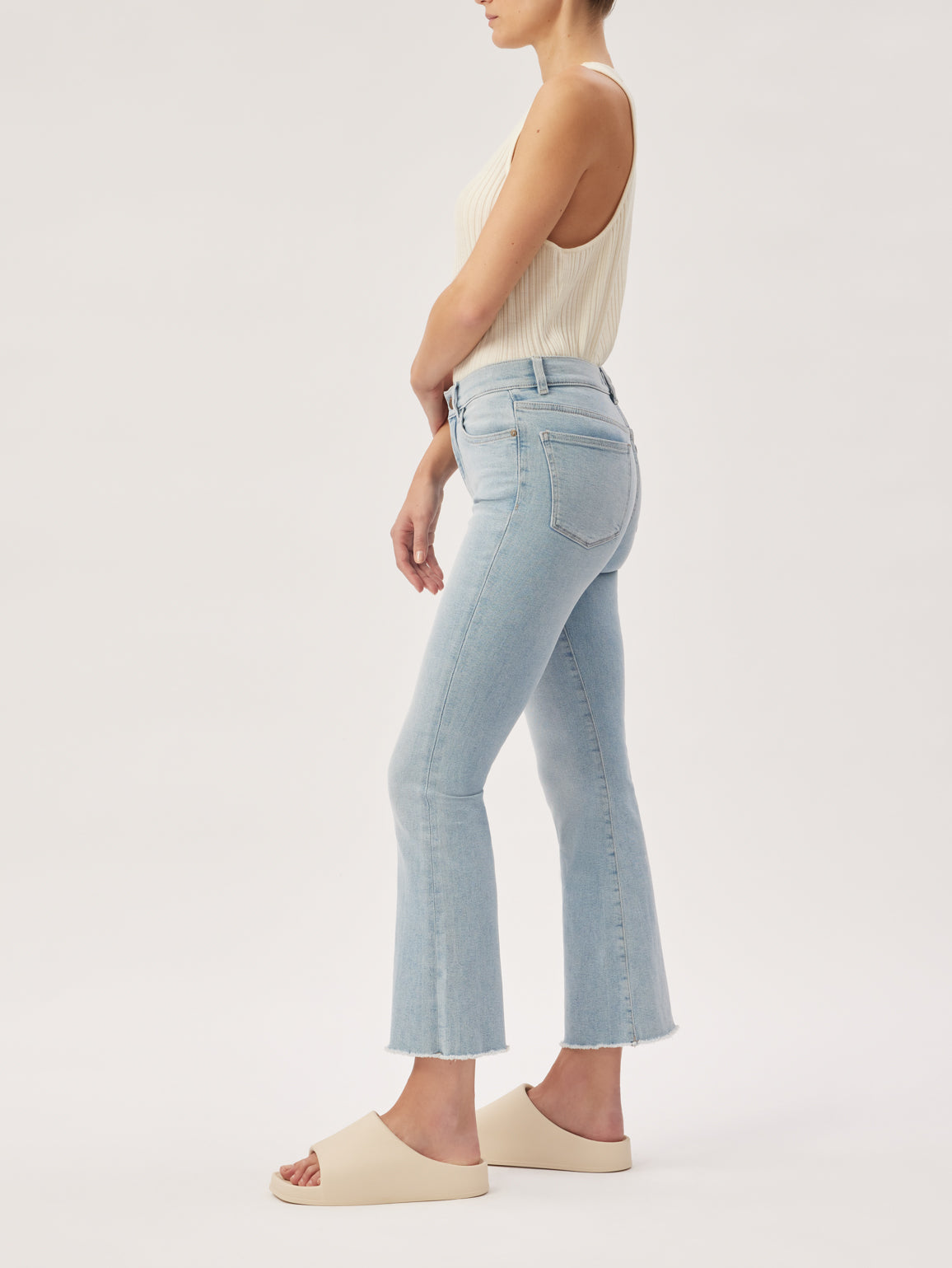 Bridget Bootcut Cropped Denim