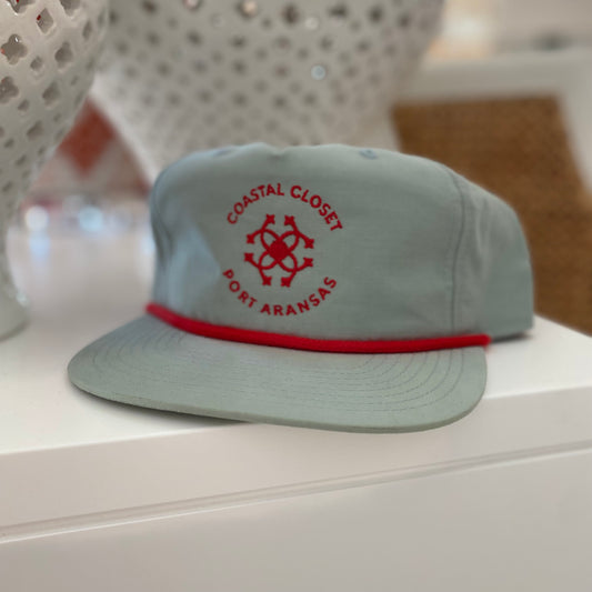 Coastal Closet Port Aransas Seafoam Dad Hat