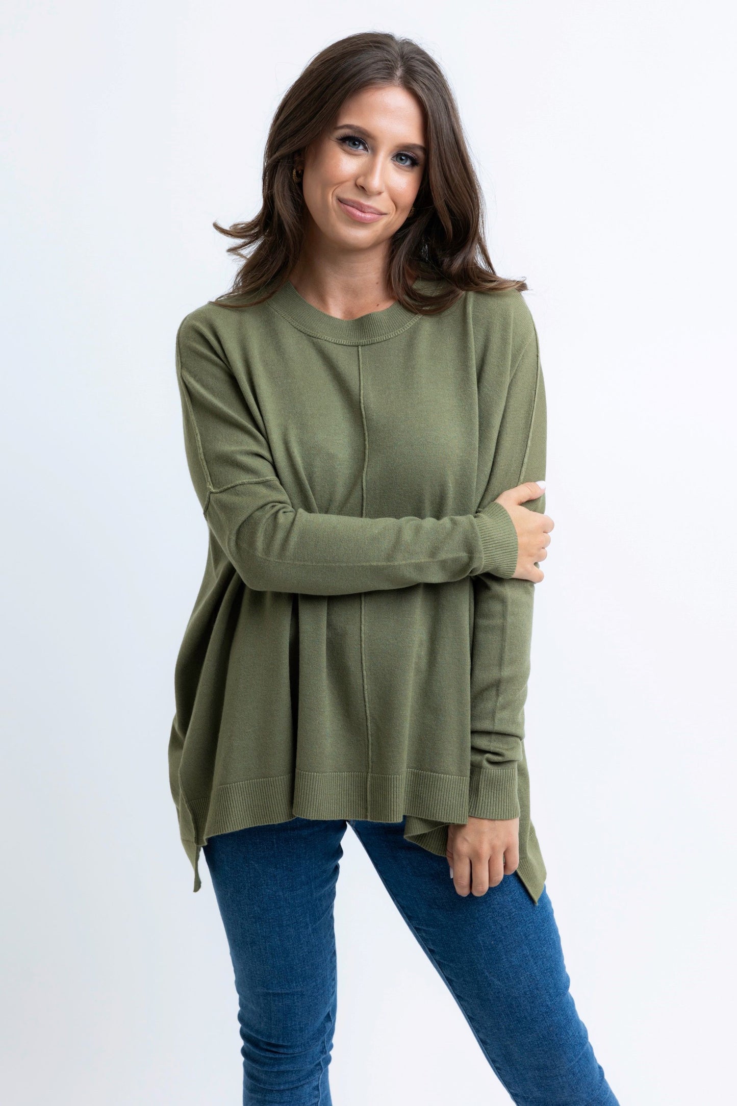 Olive Crew Sweater